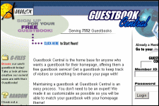 Guestbook Central Screenshot...