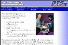 Laser Service Seminars Screenshot...