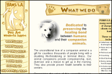 PAWS/LA Screenshot...