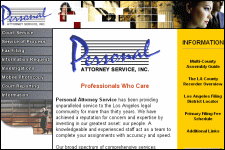 Personal Attorney Service, Inc. Screenshot...