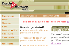 Trade2Europe Screenshot...